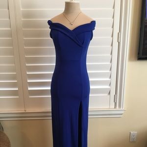 Royal Blue Evening Gown